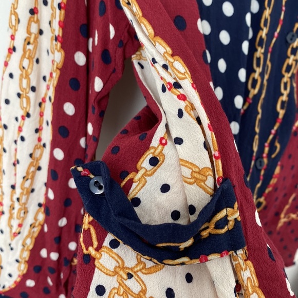 Zara chain print blouse - Picture 6 of 6